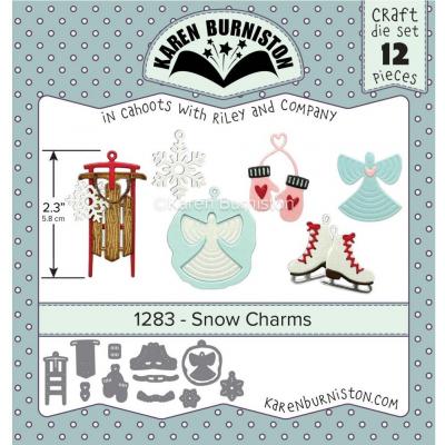 Karen Burniston Cutting Dies - Snow Charms